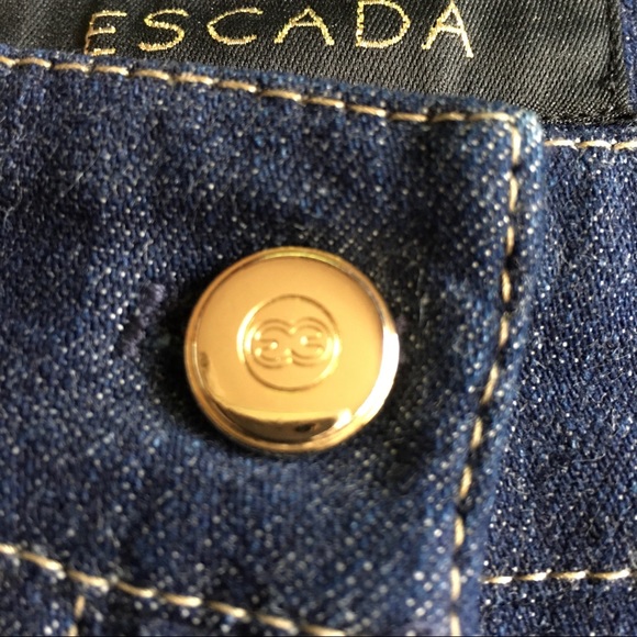 Escada Sz 36  Boot cut/ flare jeans - Picture 7 of 10